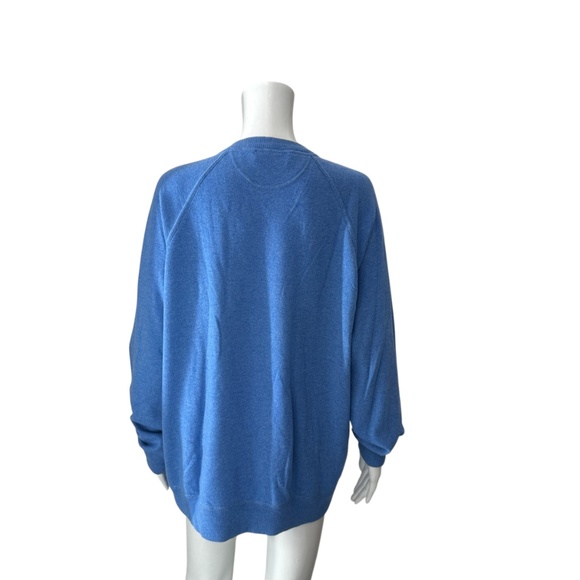 Brunello Cucinelli Blue Cashmere Crewneck Sweater Size Mens 54/XL - Picture 3 of 6